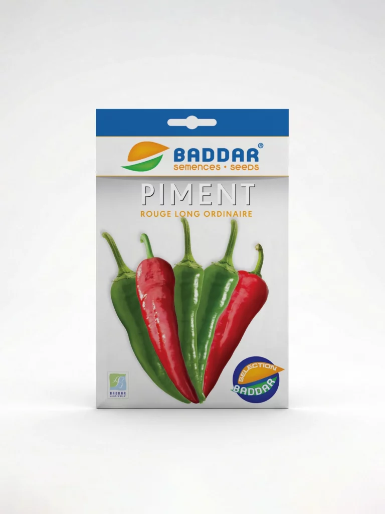 SEMENCE-PIMENT-ROUGE-LONG-ORDINAIRE-BADDAR Agriclic.tn